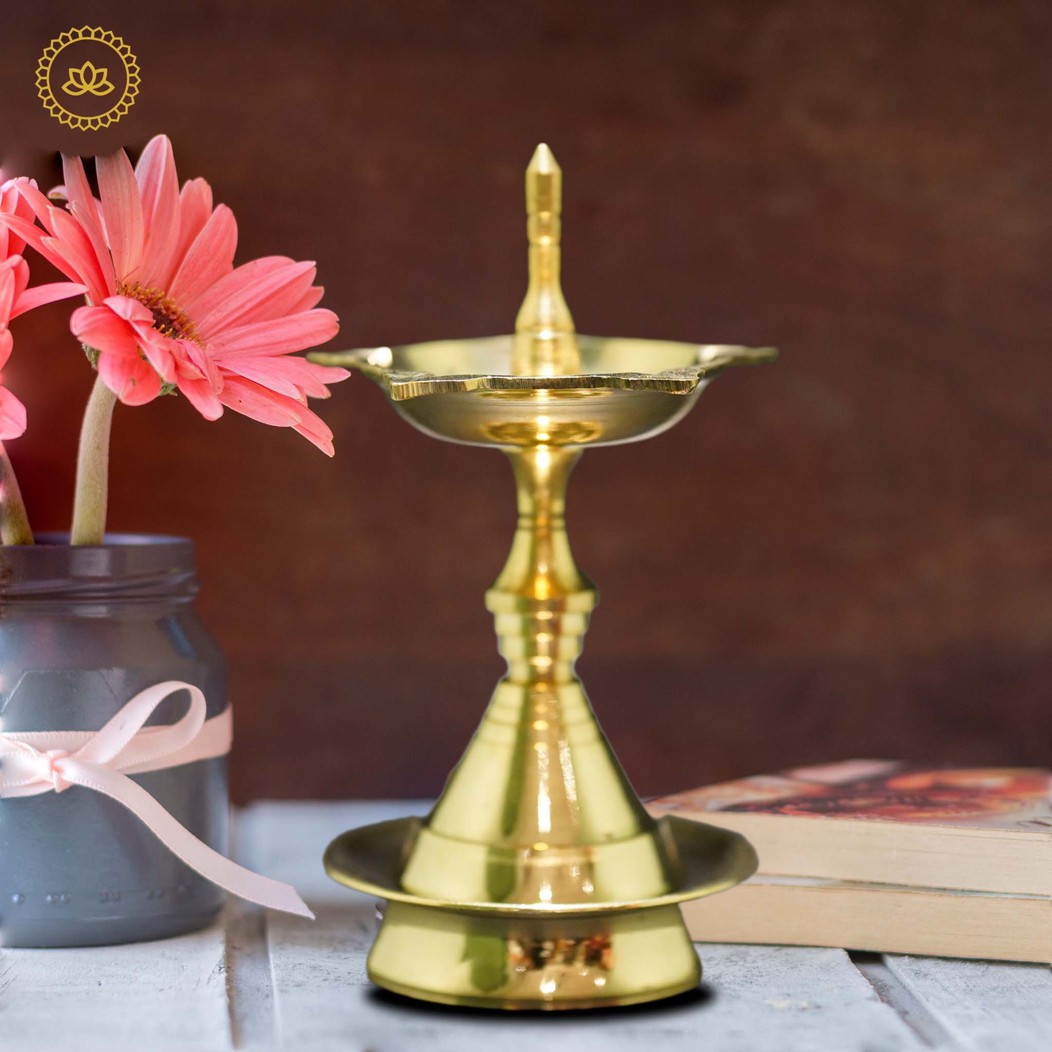 Udupi Deepa: Exquisite Brass Diya for Festivities | Grab2Buy