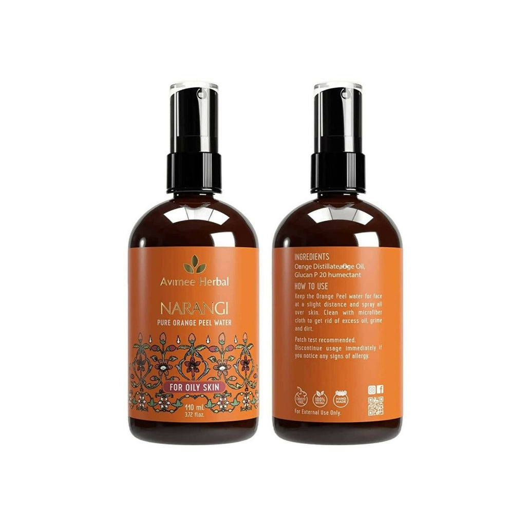 Avimee Herbal Narangi Pure Orange Peel Water For Oily Skin | Grab2Buy
