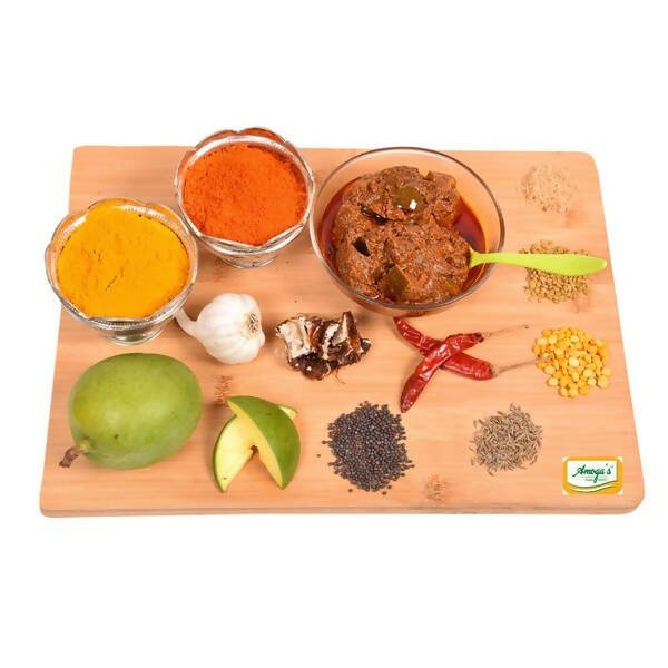 Amoga's Pickles Factory Andhra Authentic Mango Avakaya Pickle | Grab2Buy