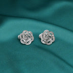 Flower Diamond Earrings- Ruby Raang | Grab2Buy