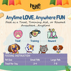 Hye Pets Super Treats For Super Pets – Freeze Dried Treats Made With Goat Milk, Strawberry & Banana | Grab2Buy