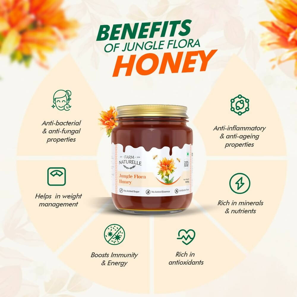 Farm Naturelle Jungle Flora Honey | Grab2Buy