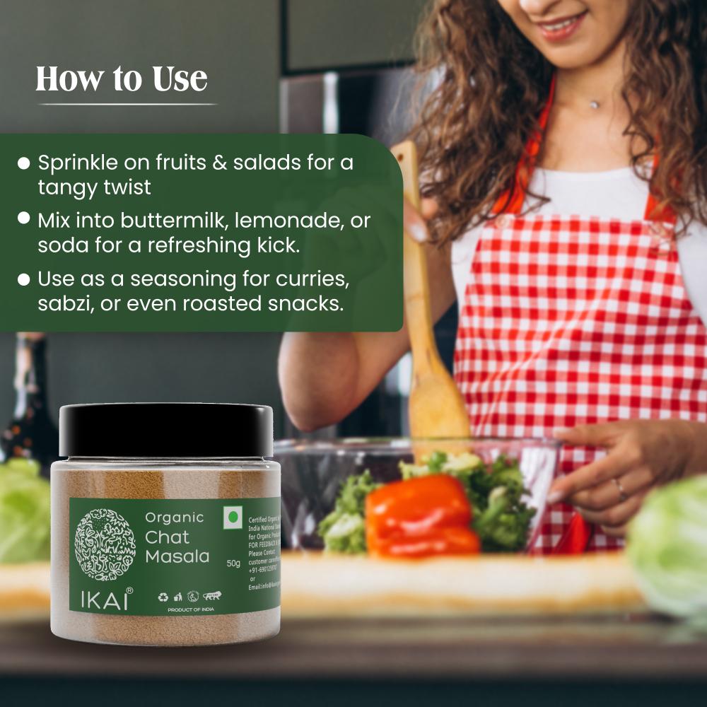 IKAI Organic Chat Masala | Grab2Buy
