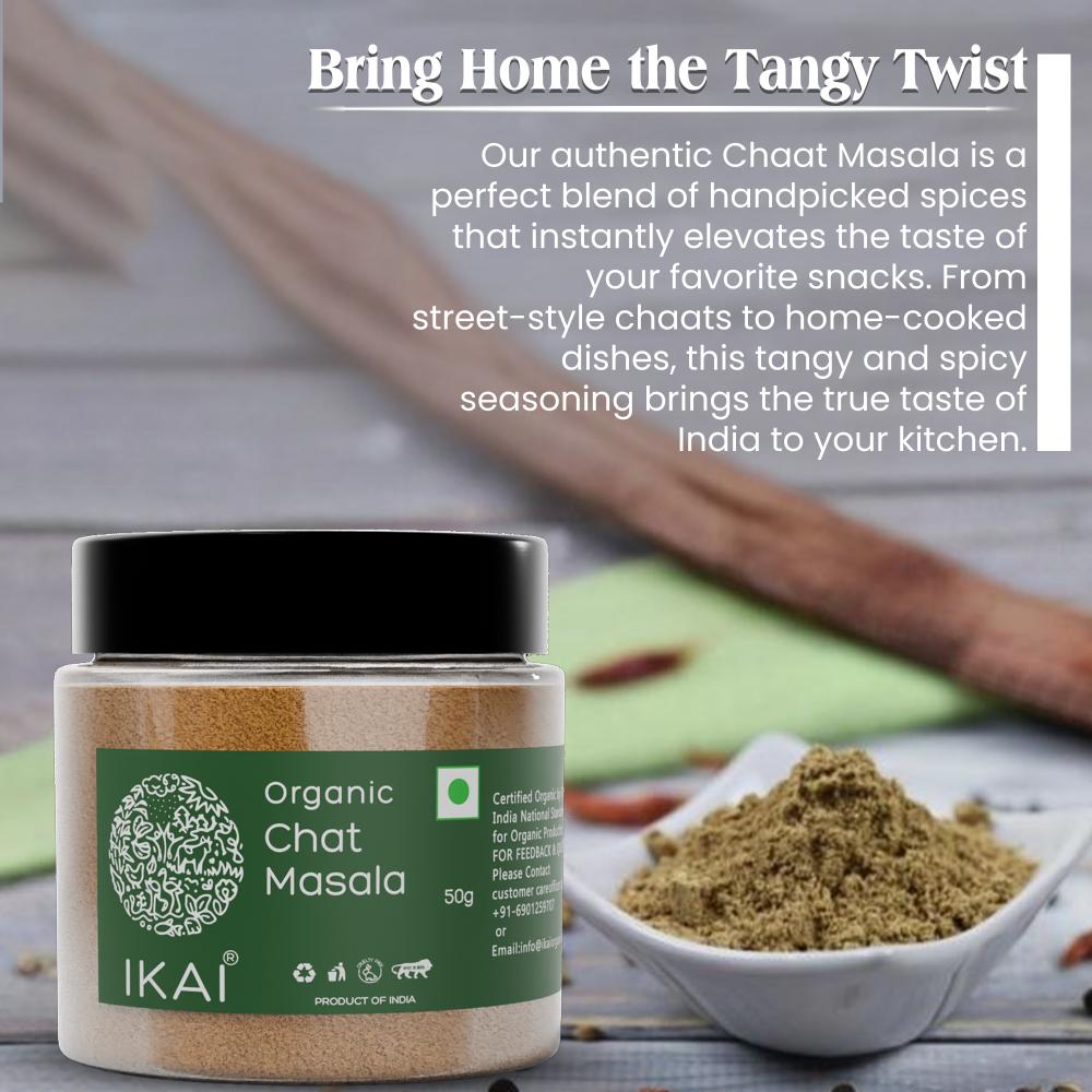 IKAI Organic Chat Masala | Grab2Buy