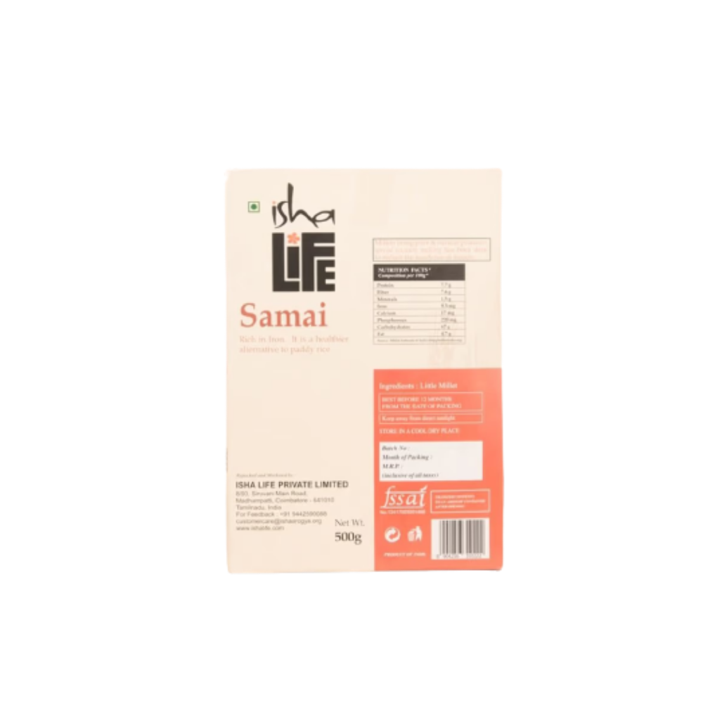 Isha Life Samai (Little Millet/Kutki) | Grab2Buy