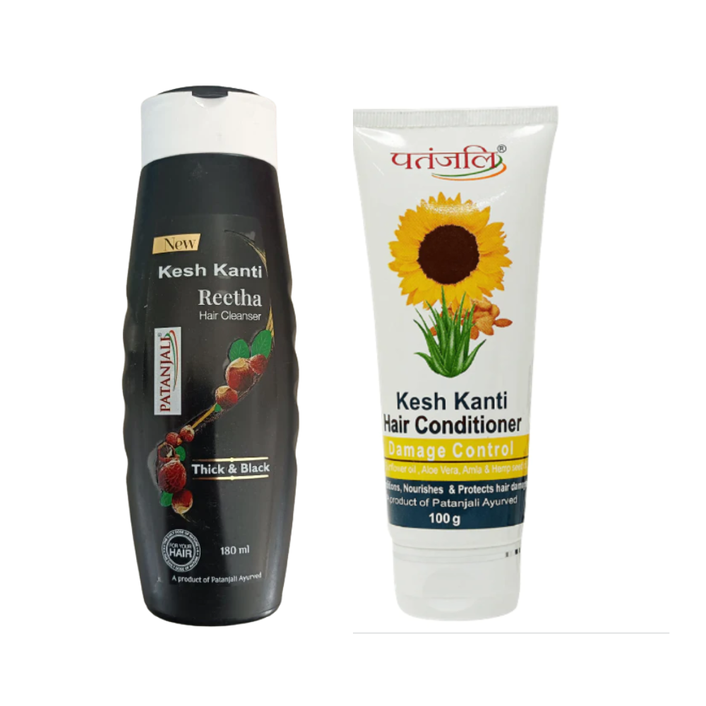 Patanjali Reetha Shampoo & Conditioner Combo | Grab2Buy