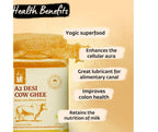 Isha Life Pure A2 Desi Cow Ghee | Made Traditionally from Curd | Made from Grass-fed Free Grazing Desi Cows' Milk | Swadesiicart