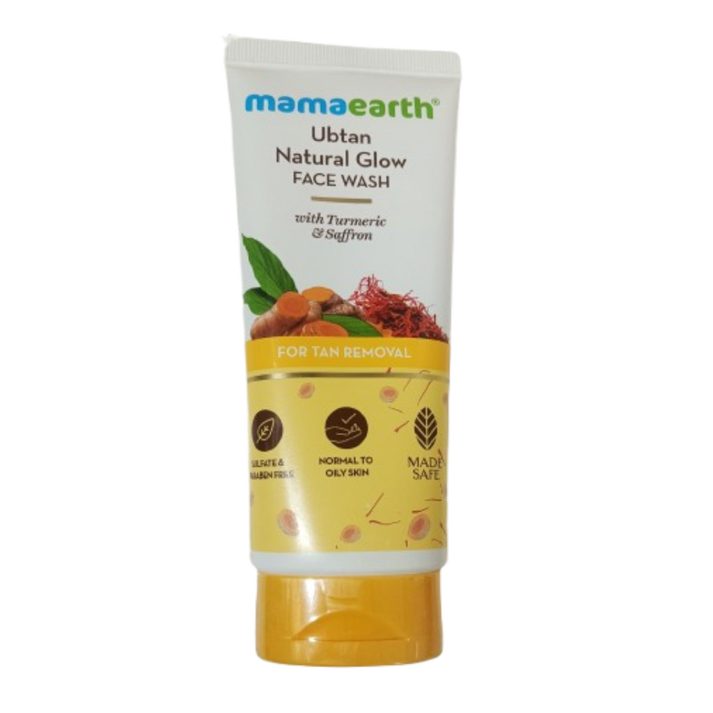 Mamaearth Ubtan Face Wash For Tan Removal | Grab2Buy
