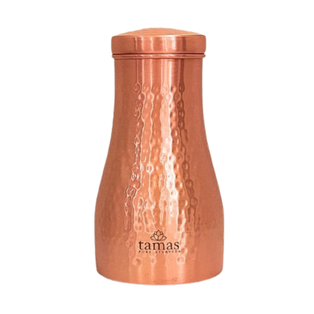 Tamas Hammered Bedroom Copper Water Jar | Grab2Buy