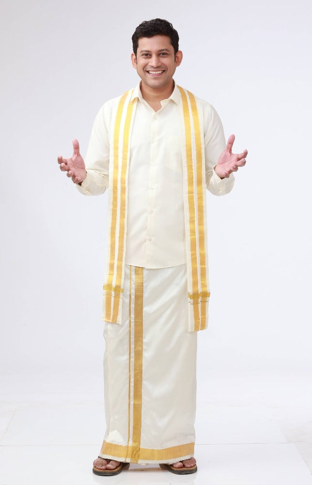 Rajavivaha Silk Angavastram | Grab2Buy
