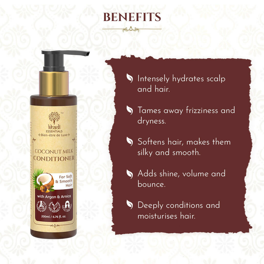 Khadi Essentials Coconut Milk Conditioner | Grab2Buy
