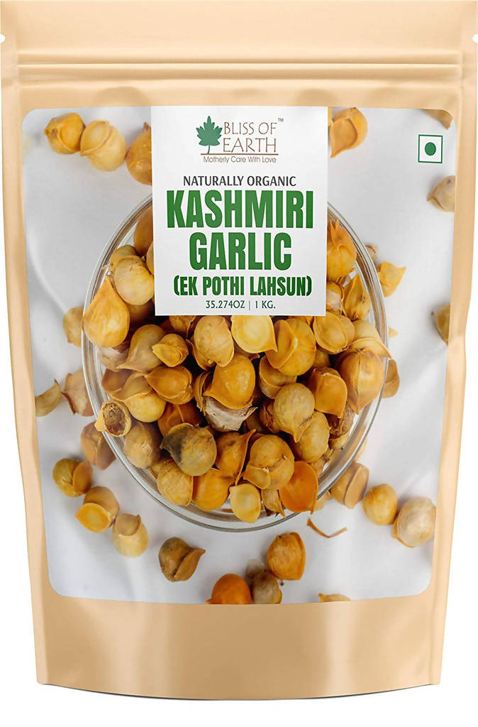 Bliss of Earth Naturally Organic Kashmiri Garlic | Grab2Buy