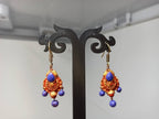 Terracotta Boho Style Hangings-Golden Red And Blue | Grab2Buy