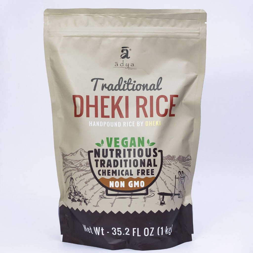 Adya Organics Traditional Dheki Rice | Grab2Buy