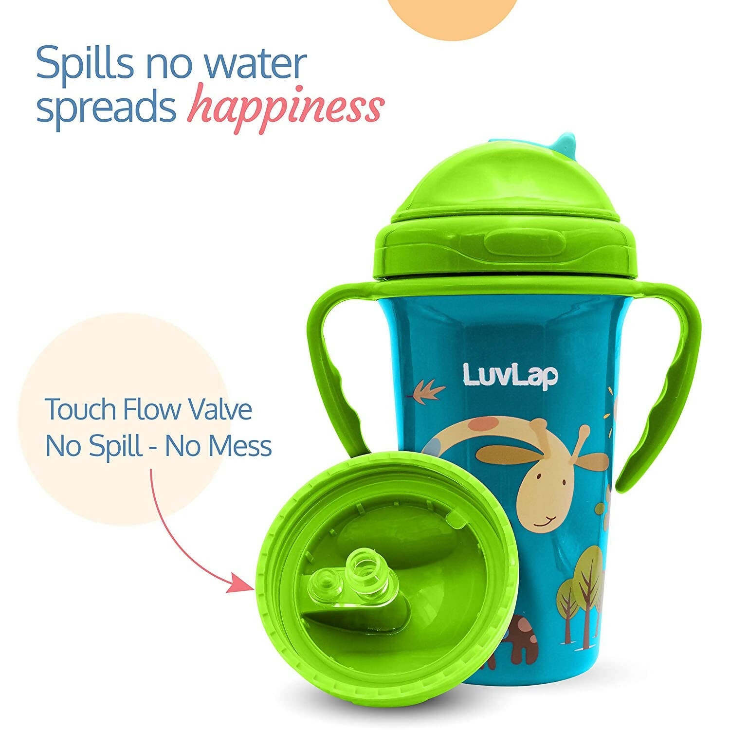 LuvLap Tiny Giffy Sipper for Infant/Toddler | Grab2Buy
