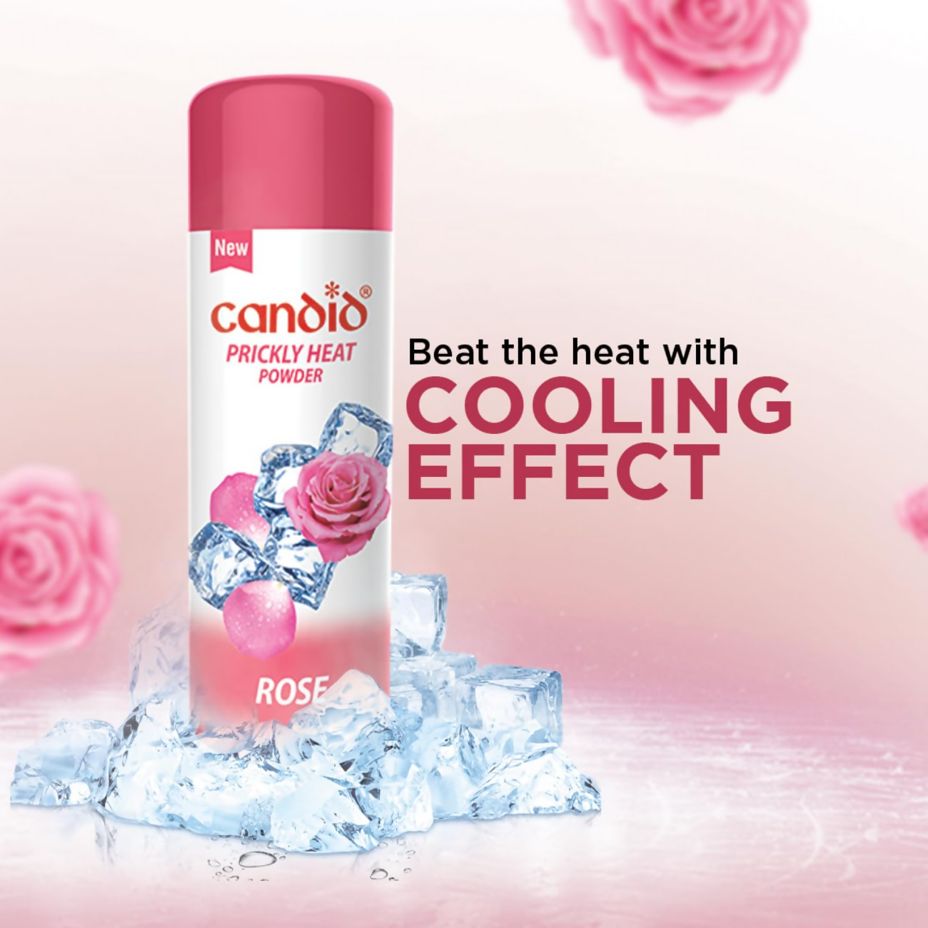 Candid Prickly Heat Powder With Rose | Grab2Buy