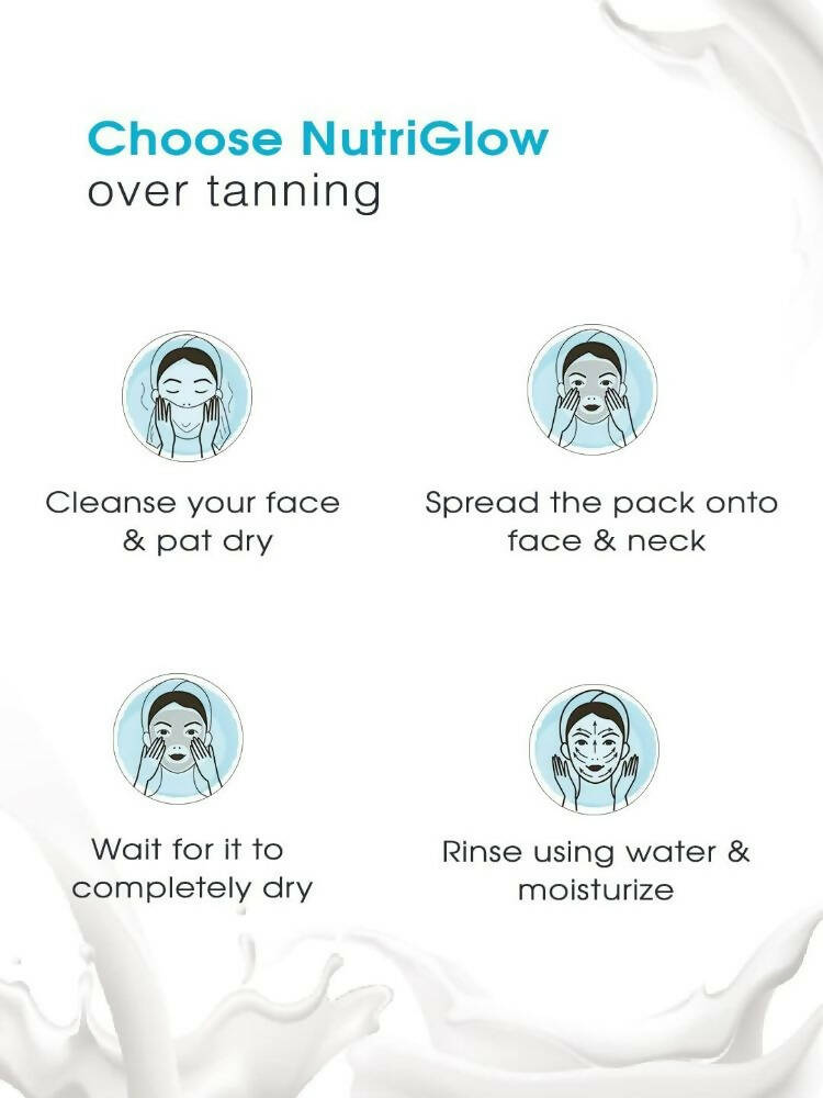 NutriGlow Advanced Organics De Tan Cream Mask | Grab2Buy