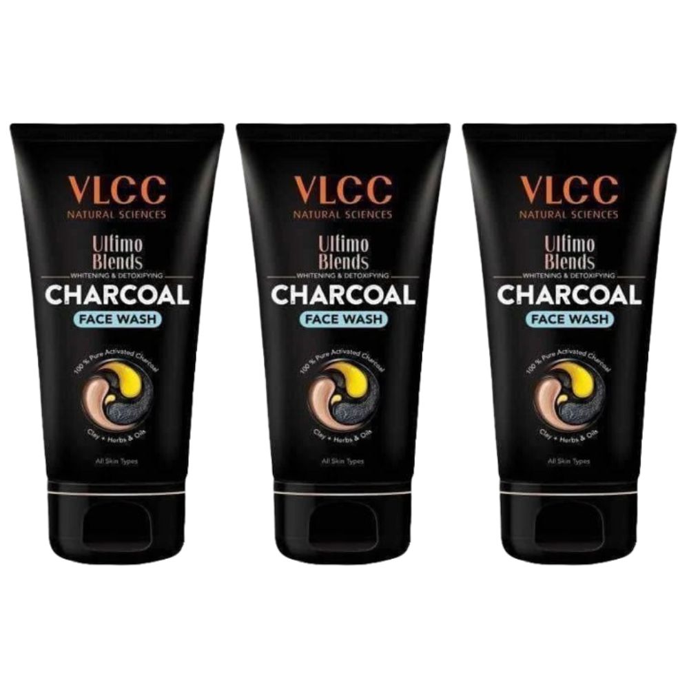 VLCC Ultimo Blends Charcoal Face Wash | Swadesiicart