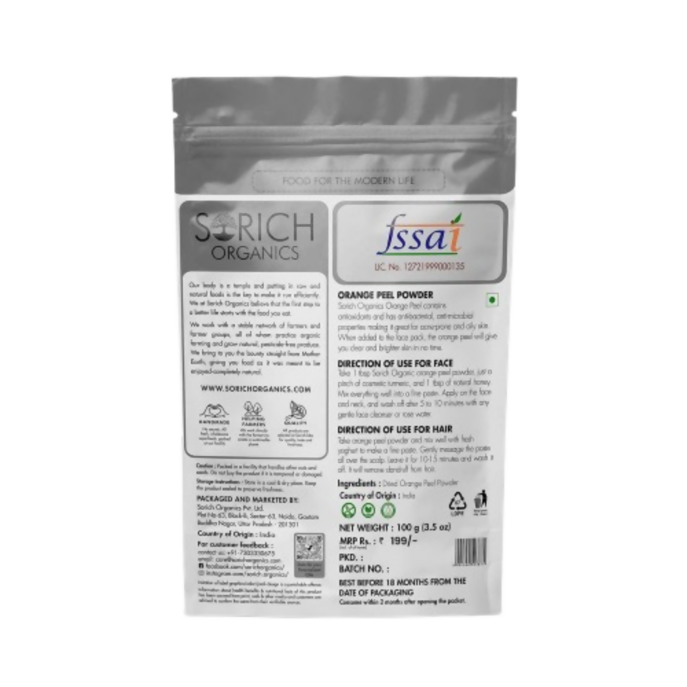 Sorich Organics Dried Orange Peel Powder | Grab2Buy