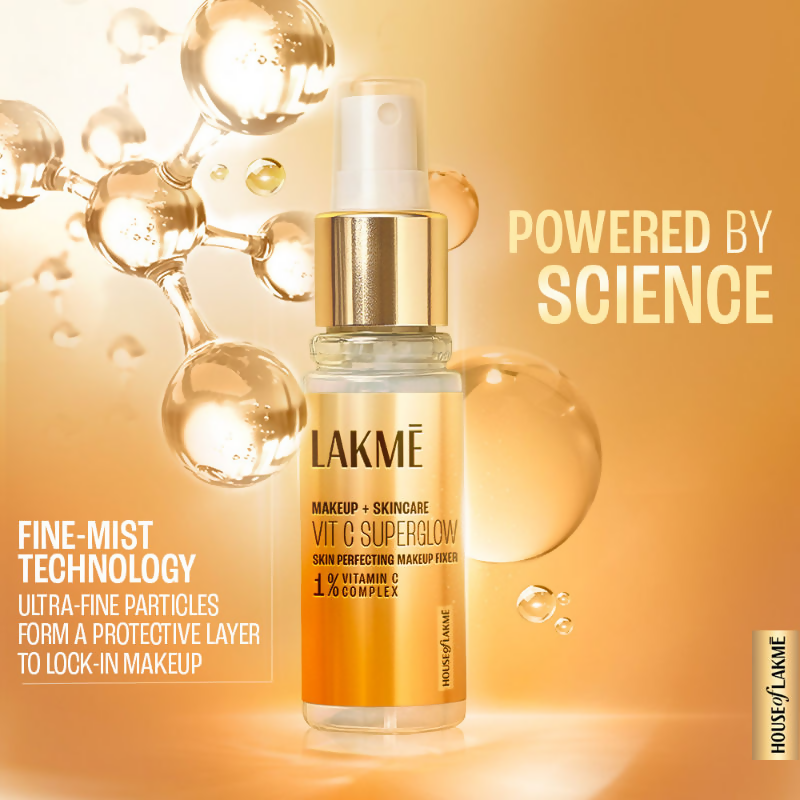 Lakme Vitamin C Superglow Skin Perfecting Makeup Fixer | Grab2Buy