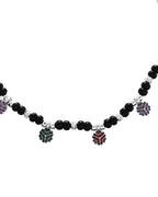 VOJ Set of 2 Stainless Steel Artificial Beads Anklet | Grab2Buy