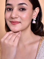 VOJ Multi Color Butterfly Contemporary Jhumka Earrings | Grab2Buy