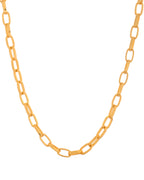 VOJ Gold Polished Stainless Steel Linked Chain For Men | Grab2Buy