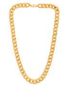 VOJ Gold Polished Stainless Steel Thick Linked Chain | Grab2Buy