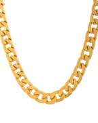 VOJ Gold Polished Stainless Steel Thick Linked Chain | Grab2Buy