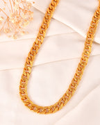 VOJ Gold Polished Stainless Steel Thick Linked Chain | Grab2Buy