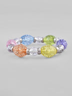 VOJ Multi Colour Beaded Elasticated Bracelet | Grab2Buy