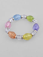 VOJ Multi Colour Beaded Elasticated Bracelet | Grab2Buy