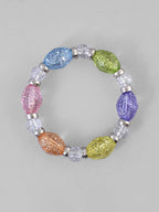 VOJ Multi Colour Beaded Elasticated Bracelet | Grab2Buy