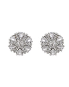 VOJ Silver Plated Ad Stone Studded Designer Mangalsutra Set