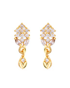 VOJ Gold-Polished AD Stone Studded MangalSutra Set