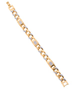 VOJ Dual Toned Men's Elgent Stylish Bracelet | Grab2Buy