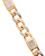 VOJ Dual Toned Men's Elgent Stylish Bracelet | Grab2Buy