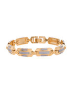VOJ Men's Dual Toned Stylish Bracelet | Grab2Buy