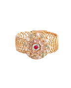 VOJ Kundan Studded Circular Women's Bracelet | Grab2Buy