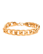 VOJ Gold Toned Elegent Men's Bracelet