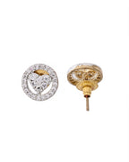 VOJ Gold Toned AD Stone Studded Heart Shape MangalSutra Set | Grab2Buy