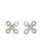 VOJ Gold-Polished Stylish AD Mangalsutra Set