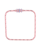 VOJ Set of 2 Rose Gold-Polished Square Shaped Bangles | Grab2Buy