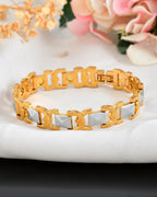 VOJ Dual Plated Men's Loose Bracelet