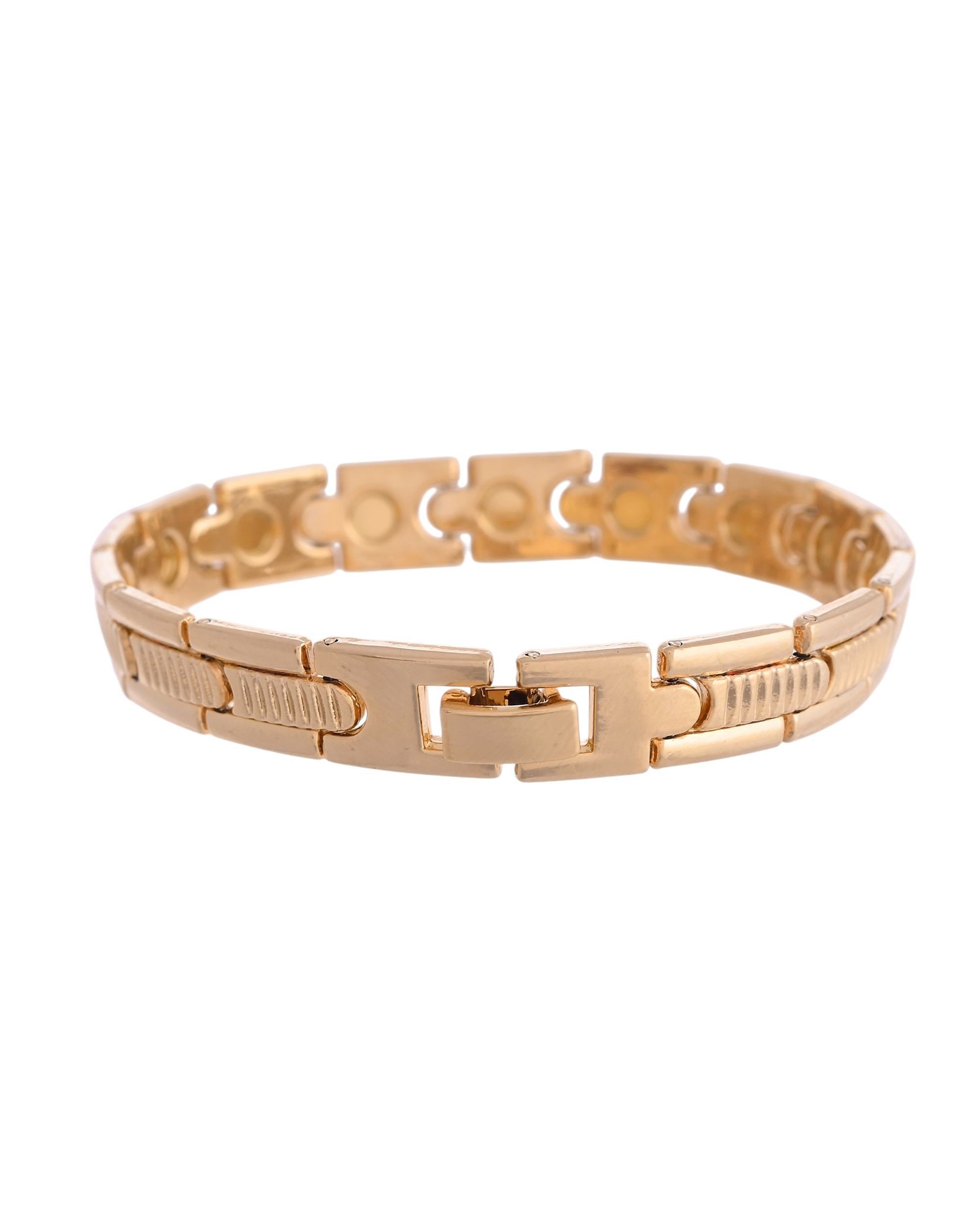 VOJ Stainless Steel Adjustable Titanium Magnetic Bracelets For Men | Grab2Buy