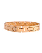 VOJ Classic Gold-Toned Stainless Steel Power Element Bracelet | Grab2Buy