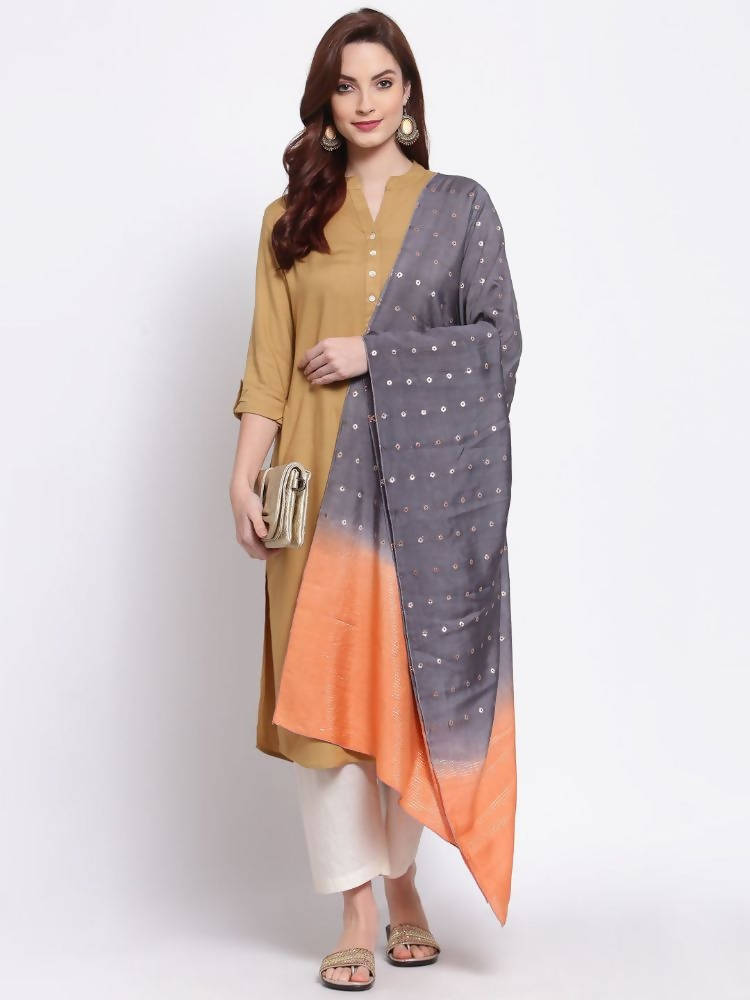 Myshka Women's Latest Multi Colour Cotton Silk Printed Casual Dupatta | Grab2Buy