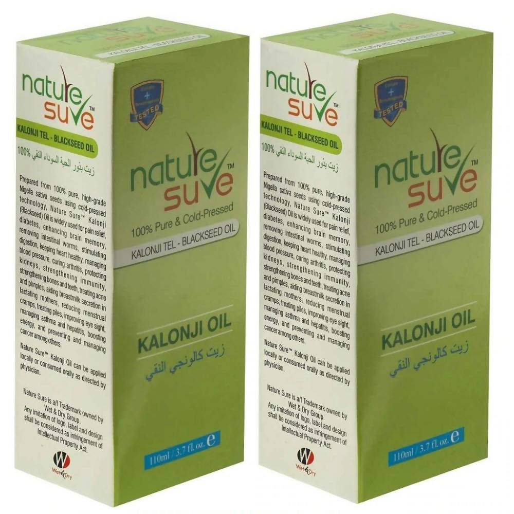Nature Sure 100% Pure & Cold-Pressed Kalonji Tel - Black Seed Oil | Grab2Buy