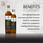 Anveshan Wood Pressed Black Sesame Oil | Grab2Buy