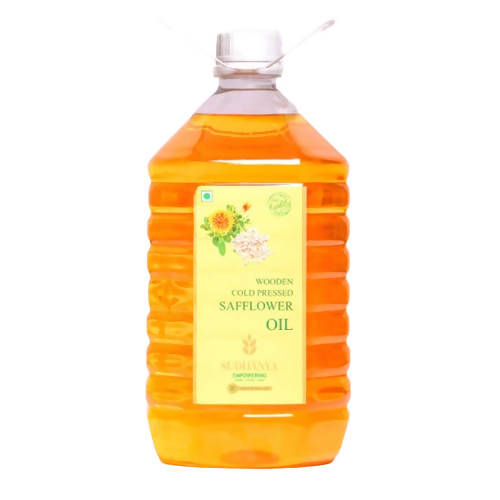 Sudhanya Safflower Oil - Wooden Cold Pressed | Grab2Buy